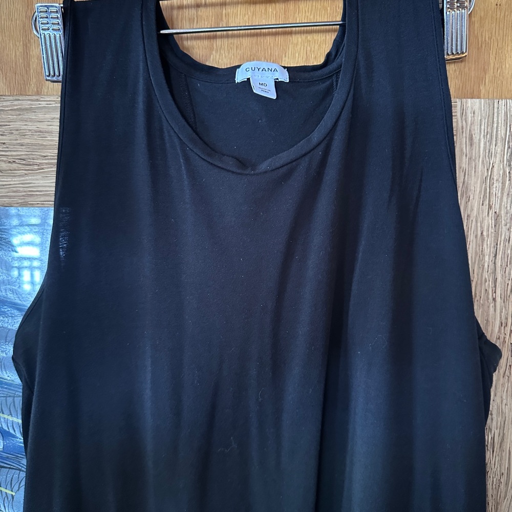 Cuyana Black Sleeveless Dress